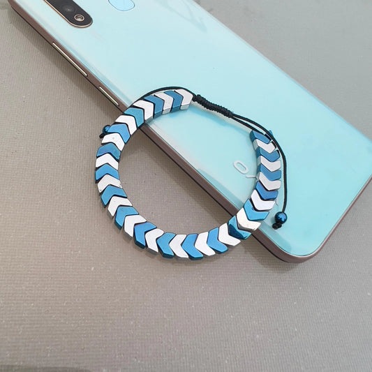 BLUE ARROW BRACELET