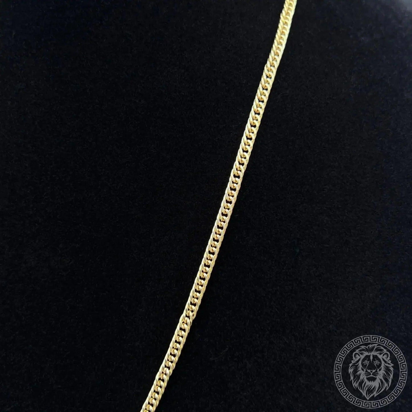 2MM GOLD CUBAN CHAIN - Stylex