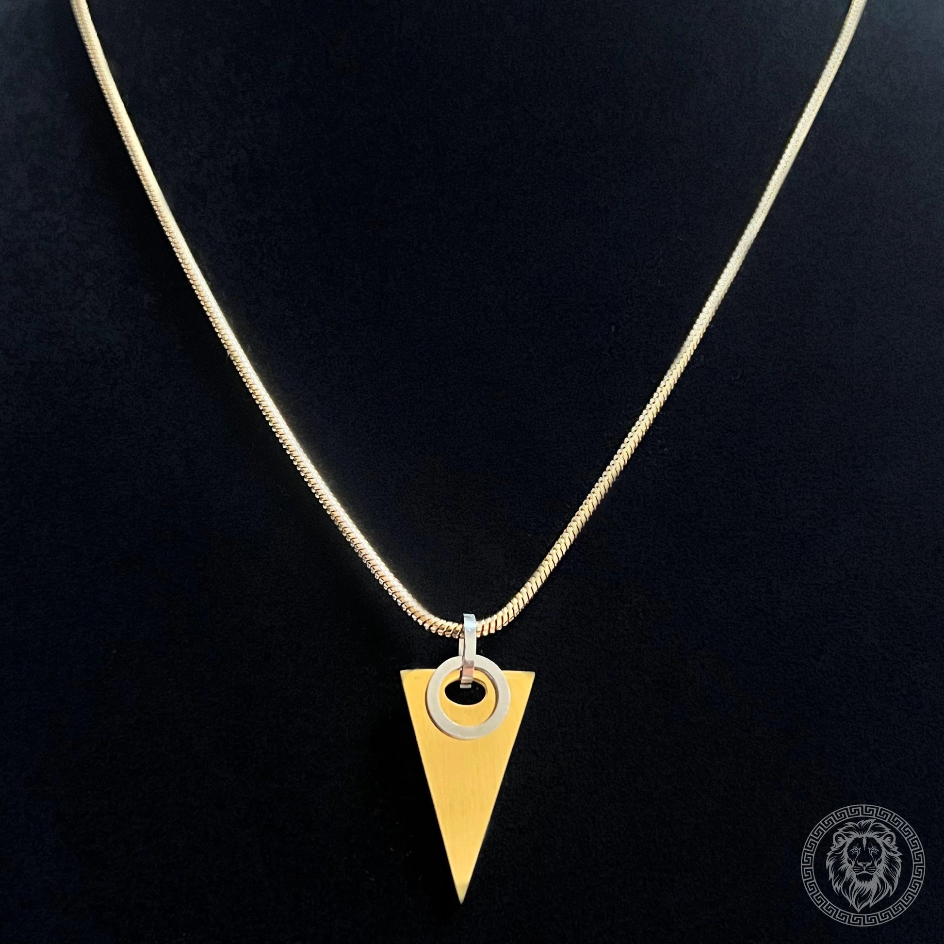 Golden Triangle Arrow Pendant - Stylex